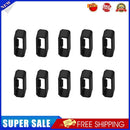 10x Silicone Band Keeper Loop for Garmin Fenix 6S Pro 6S 5S Plus 5S (Black)