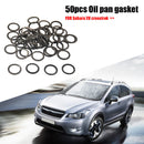50pcs 16mm Oil Drain Plug Crush Washer Oil Pan Gaskets for Subaru Legacy XV