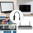 RJ45 LAN Ethernet Splitter Cable 1 Male to 3 Female for Super Category 7 6 5e 5