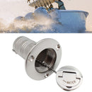 One-way Check Valve RV City Deck Filler Gravity Oil Inlet Water Fill Inlet