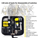 148pcs/set Watch Repair Tools Watch Case Opener Back Case Cover Remover Link Pin