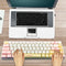 127pcs Mechanical Keyboard Keycaps XDA Height for MX Switches (Macaron )