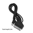 1.8m Length RGB/RGBS SCART OFC Adapter Cable for SEGA MD2 Game Console Newly