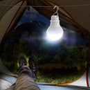5W LED Camping Bulb Light USB Powered Outdoor Hiking Tent Hanging Emergency Lamp