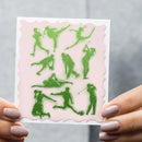 Sports Metal Cutting Dies Mold for DIY Craft Making Scrapbook Album Stencil