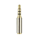 Adapter Converter 3.5mm Male To 2.5mm Female Stereo Audio Headphone Jack