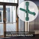 Universal Triangle Square Key Wrench Plumber Keys for Gas Electric Meter Newly