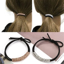 Bands Bracelets for women Rhinestone Hair Ties Hair Accessories Ponytail Hair
