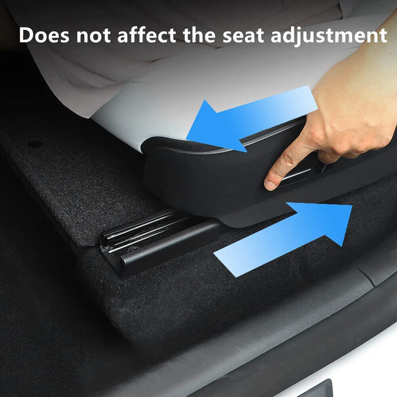 #A Car Under Seat Storage Case Auto Interior Back Seat Organizers for Tesla Mode