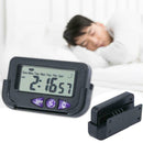 Travel Alarm Clock Small Electronic Plastic Automotive Display Stopwatch N E6B4