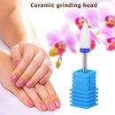 Nail Cone Tip Ceramic Drill Bits Electric Manicure Drills Pedicure Grinding Head