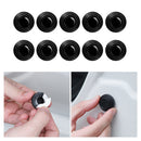 10x Anti-collision Silicone Pad Car Door Closing Anti-shock Buffer Stickers (Bla