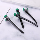 10pcs Y Shaped Metal Hairdressing Hairpins Hair Pin Grips Clamp (Green) Newly