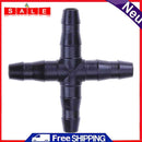 20pcs 4-way Irrigation Connector Water Line Diverter Straight Cross