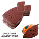Sander 40 60 80 120 240 Grit Mouse Sanding Sheets Sandpaper Pads Abrasive Paper