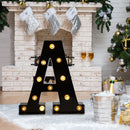 Letters LED Night Lights Alphabet Symbol Sign Lamp Home Wedding Decor (A) Newly