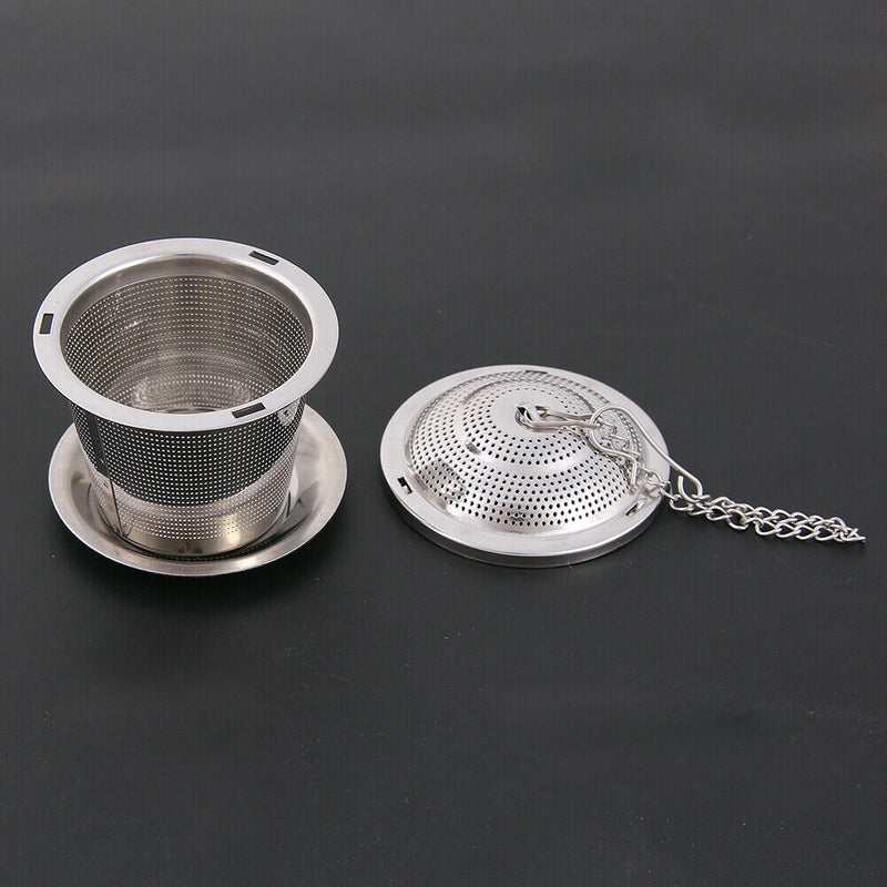 Stainless Steel Tea Infuser Loose Leaf Tea Strainer Herbal Spice Filter Newly