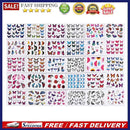 30pcs Colorful Nail Art Stickers Butterfly Adhesive Nail Decals DIY Decorat