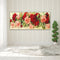 Rose Oil Paint By Numbers DIY Canvas Wall Art Picture Craft Home Decoration Gift