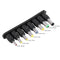 8 in 1 Set 8pcs Universal AC DC AC Adapter 2-Pin Male Charger Tips for