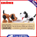 GLOBEAGLE Savings Box Hungry Eating Dog Banco Canino Savings Box Stole Coin Spardos