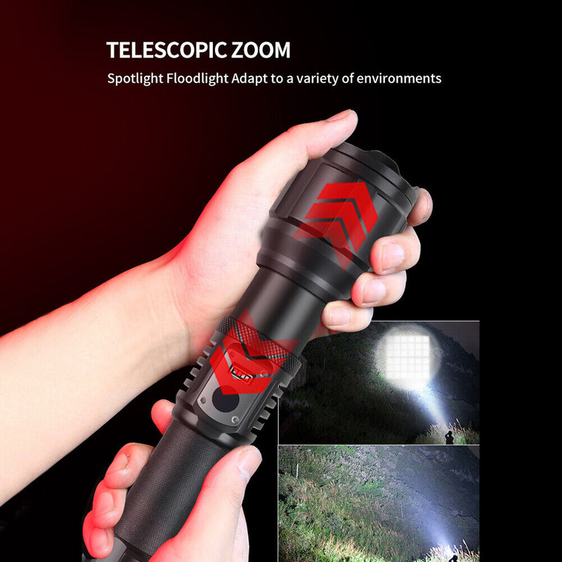 Multifunction Pen Light Zoomable 4000 Lumen Lantern Aluminum Alloy for Adve