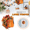 Herbstkranz Türkranz für Haustür Kürbisse Blatt Halloween Dekor Geschenk.