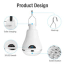 Lighting Garden Solar Power Outdoor Energy Lamp Solar Panel Light Pendant Bulb