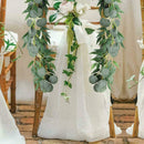 200CM Artificial Eucalyptus Garland Hanging Rattan Greenery Home Decor W6T2