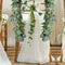 200CM Artificial Eucalyptus Garland Hanging Rattan Greenery Home Decor W6T2