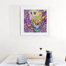 5D DIY Special Shaped Diamond Painting Owl Cross Stitch Mosaic Kit (R113)