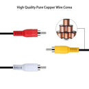 Audio Video Speaker Laptop AUX Cable Adapter Wire 3.5mm Jack to 3 RCA AV Cable