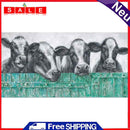 Diamond Painting Cattle in Car 5D DIY Full Drill Round Rhinestone Home Dec