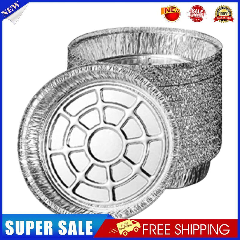 50x Air Fryer Disposable Paper Liner Microwave Foil Tin Steamer Mat (8inch)