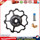 LEBYCLE 11T Bike Rear Derailleur Pulley Guide Bearing Jockey Wheel (Black) Newly