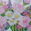 5D DIY Special Shaped Diamond Painting Flower Embroidery Craft Kit Bedroom De