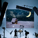 Christmas House Backdrop Photography Background Cloth Video Studio Photo Decor