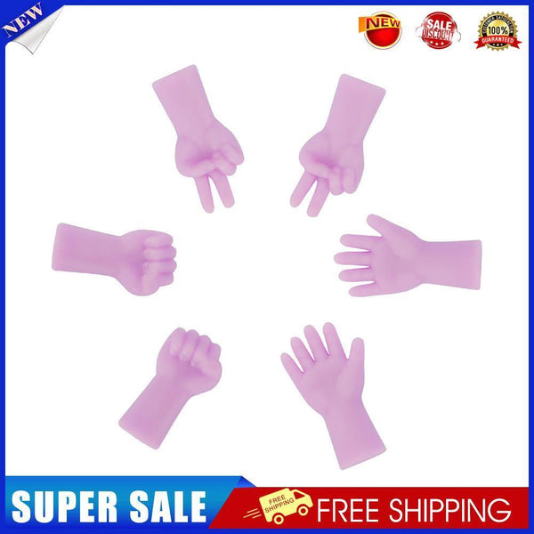 6pcs Cute Knitting Point Cap Needle Tip Protector Anti-shedding (Purple)