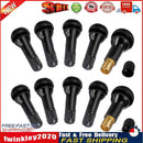 TR413 Snap-in Rubber Tubeless Tire Valve Stems for Car Motorcycle (10pcs) Newly