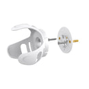 Wall Mounted Stand Space Saving Speaker Holder for Amazon Echo Dot Gen 4 (White)