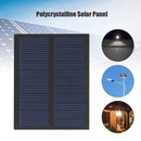 0.5W 5.5V Solar Panel Polycrystalline Laminate Solar Battery Charger 2.99x2.36in