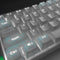 104pcs Universal Mechanical Keyboard Keycaps PC Bakclit Key Cap Set (Gray)