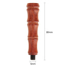 Retro Wax Sealing Stamp Wood Handle Grip Wedding Post Seal Stamping Decor(B