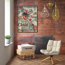 2pcs Diamond Painting 5D DIY Cross Letters Full Round Drill