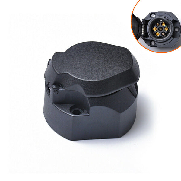 7Pin EU Towbar Towing Plugs Truck RV Caravan Socket Trailer Connector 12V Plug