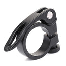 31.8mm Seatpost Clamp Quick Release MTB Bike Seat Post Tube Clip (Black) Newly