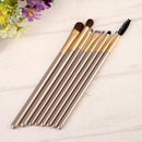 Professional 12pcs Cosmetic Makeup Powder Blush Brush Set With Leather Bag