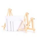 Back Stapled Mini Stretched Painting Craft Drawing Mini Canvas Mini Easel Set