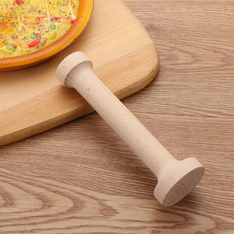 Double Side Eggtart Mold Pastry Pusher Wooden Egg Tart Tamper Cake Tools