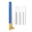 Embroidery Crochet Needle Anti-Rust Knitting Beaded Tools with Replaceable He